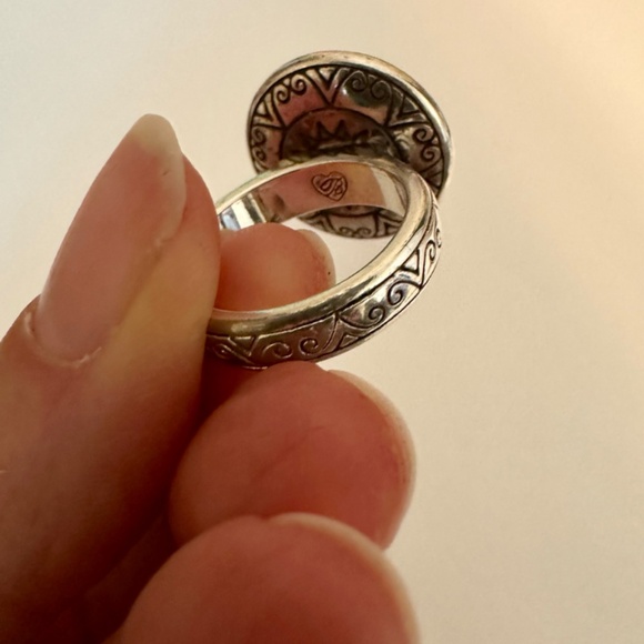 Brighton Gold and Silver Ring with Intricate Design - Picture 2 of 7